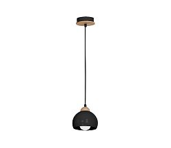 Decoland Csillár DAMA 1xE27/60W/230V fekete
