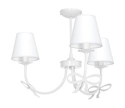 Decoland Csillár KOKARDKA 3xE14/60W/230V fehér