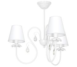 Decoland Csillár MEDUZA 3xE14/60W/230V fehér