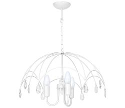 Decoland Csillár PARASOLKA 3xE14/60W/230V fehér