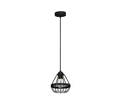 Decoland Csillár RING 1xE27/60W/230V fekete