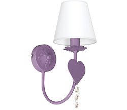 Decoland Csillár SERCE 3xE14/60W/230V levendula