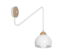 Decoland Fali lámpa DAMA 1xE27/60W/230V fehér