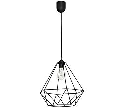 Decoland Függeszték BASKET 3xE27/60W/230V fekete