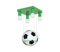 Decoland Gyermek csillár FOOTBALL 4xE27/60W/230V