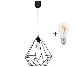 Decoland LED Függeszték BASKET 1xE27/8W/230V