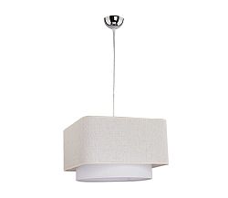Duolla Csillár zsinóron DUET 1xE27/40W/230V bézs