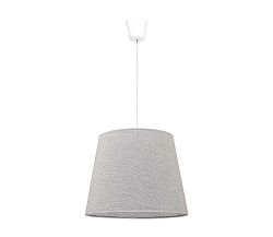 Duolla Csillár zsinóron ECO 1xE27/40W/230V szürke