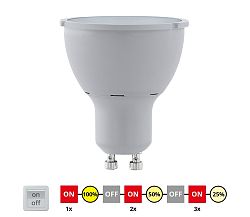 Eglo KÉSZLET 2xLED Izzó E27/6W 3000K