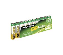 EMOS 10 ks Alkáli elem AA GP SUPER 1,5V