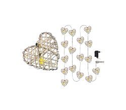 EMOS LED Karácsonyi lánc HEART 1xLED/1W/230V