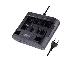 EMOS Töltő UNI6 AAA/AA/C/D/9V 230V