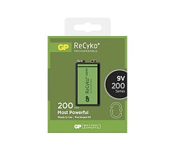 EMOS Tölthető elem 6F22 GP RECYKO+ NiMH/9V/200 mAh