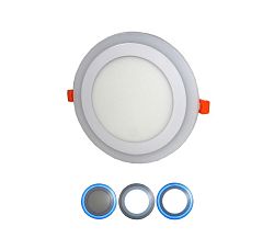 Hadex LED beépíthető lámpa LED/12W+LED/3W 3000K
