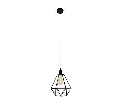 Helam Csillár KARO 1xE27/60W/230V fekete