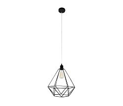 Helam Csillár KARO LARGE 1xE27/60W/230V fekete