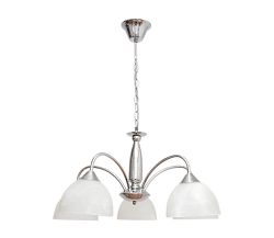 Helam Csillár SARANDA 5xE27/60W/230V matt króm