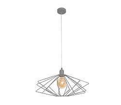 Helam Csillár SATURN 1xE27/60W/230V szürke