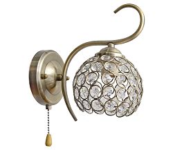 Helam Kristály fali lámpa DORA 1xE27/60W/230V
