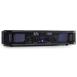 HiFi PA erősítő Skytec SPL-1500-EQ, LED fényeffekt