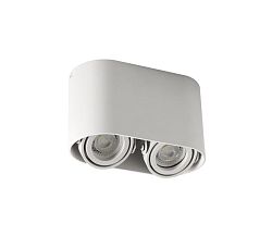 Kanlux Spotlámpa TOLEO DTO 2xGU10/25W/230V fehér