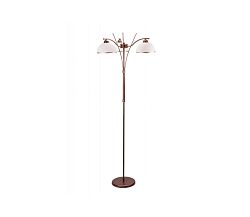 Lamkur Állólámpa PATRYCJA 3xE27/60W/230V barna