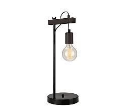 Lamkur Asztali lámpa LEON 1xE27/60W/230V