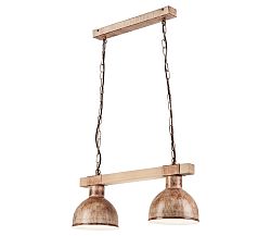 Lamkur Csillár láncon AGNESE 2xE27/60W/230V
