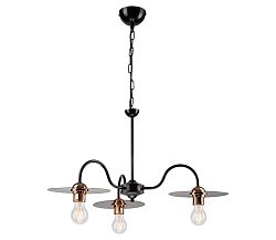 Lamkur Csillár láncon ALICE 3xE27/60W/230V