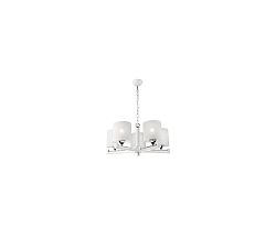 Lamkur Csillár láncon AZZURRO 5xE27/60W/230V
