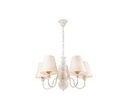 Lamkur Csillár láncon BOULI 5xE27/60W/230V
