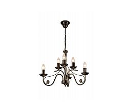 Lamkur Csillár láncon DONATO 6xE14/40W/230V