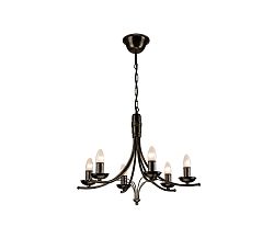 Lamkur Csillár láncon LUCA 6xE14/40W/230V