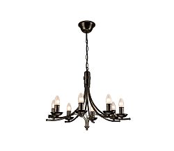 Lamkur Csillár láncon LUCA 8xE14/40W/230V