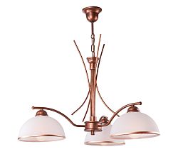 Lamkur Csillár láncon PATRYCJA 3xE27/60W/230V