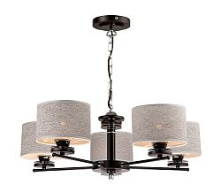 Lamkur Csillár láncon ROSA 5xE27/60W/230V
