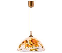 Lamkur Csillár zsinóron 1xE27/60W/230V