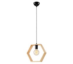 Lamkur Csillár zsinóron 1xE27/60W/230V