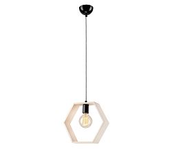 Lamkur Csillár zsinóron 1xE27/60W/230V