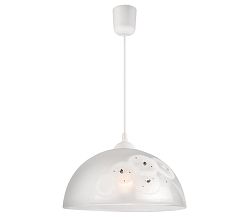 Lamkur Csillár zsinóron 1xE27/60W/230V