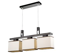 Lamkur Csillár zsinóron AMELIA 3xE27/60W/230V