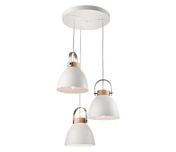Lamkur Csillár zsinóron DANIELLE 3xE27/60W/230V