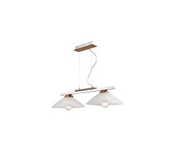 Lamkur Csillár zsinóron ELA 2xE27/60W/230V