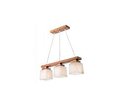Lamkur Csillár zsinóron KUBUS 3xE27/60W/230V