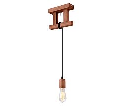 Lamkur Csillár zsinóron LEON 1xE27/60W/230V