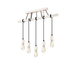 Lamkur Csillár zsinóron LEON 5xE27/60W/230V