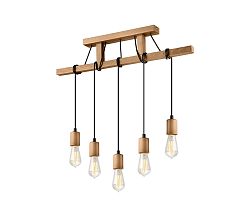 Lamkur Csillár zsinóron LEON 5xE27/60W/230V
