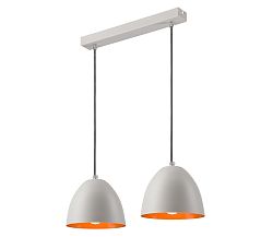 Lamkur Csillár zsinóron LIVIA 2xE27/60W/230V