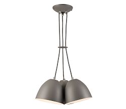 Lamkur Csillár zsinóron LIVIA 3xE27/60W/230V