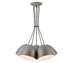 Lamkur Csillár zsinóron LIVIA 5xE27/60W/230V